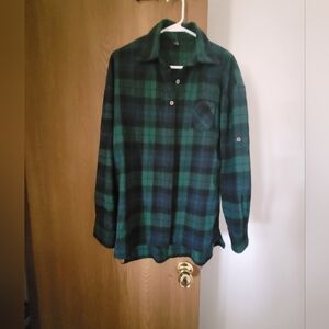 South Store Plaid Flannel Shirt Button Down XXL